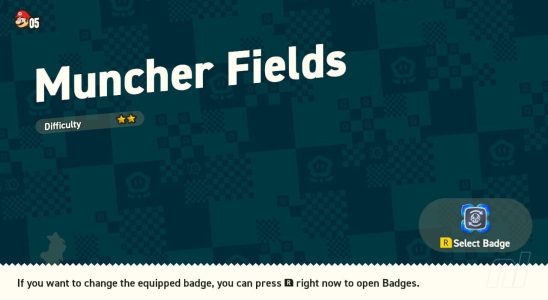Super Mario Bros. Wonder: Petal Isles - Muncher Fields