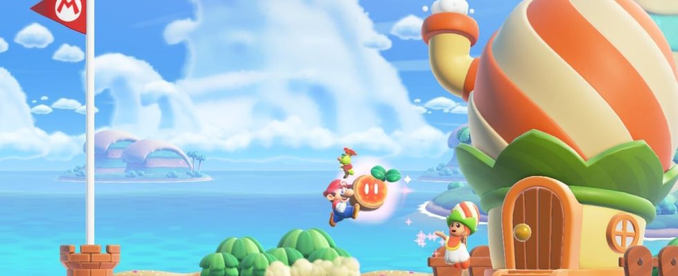 Super Mario Bros. Wonder: Petal Isles - Robbird Cove