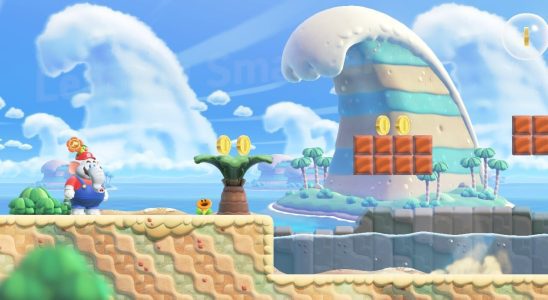 Super Mario Bros. Wonder: Petal Isles - Smackerel bondissant
