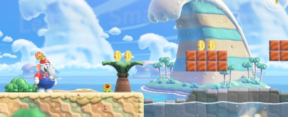 Super Mario Bros. Wonder: Petal Isles - Smackerel bondissant