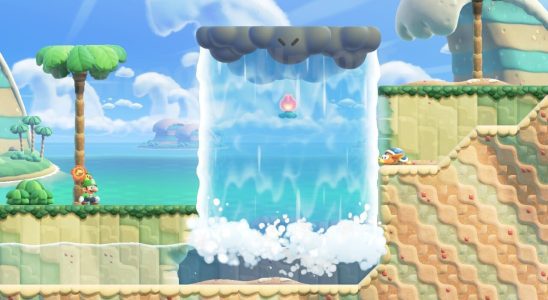 Super Mario Bros. Wonder: Petal Isles - Tumulte des averses