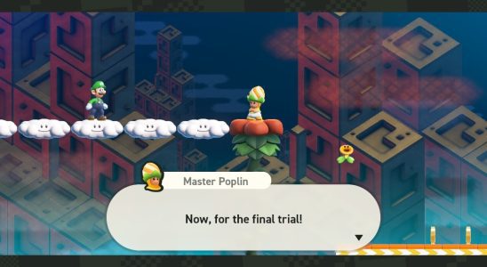 Super Mario Bros. Wonder : World 3 - L'épreuve finale : Zip Track Dash