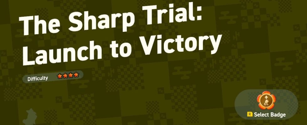 Super Mario Bros. Wonder : World 3 - The Sharp Trial : lancement vers la victoire