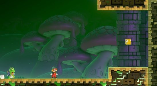 Super Mario Bros. Wonder : World 5 – Une dernière zone inexplorée : les ruines empoisonnées