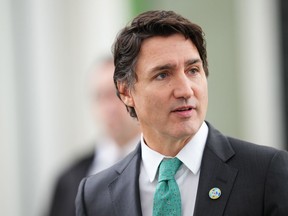 Le premier ministre Justin Trudeau arrive au sommet Canada-CARICOM à Ottawa le mercredi 18 octobre 2023.
