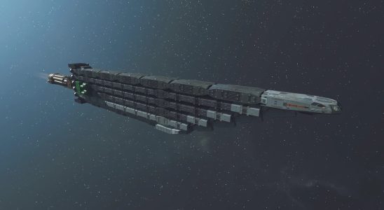 We've seen some wild Starfield ships, but this colossal vessel based on Cloud's Buster Sword from Final Fantasy VII (FF7) really does take the Materia.