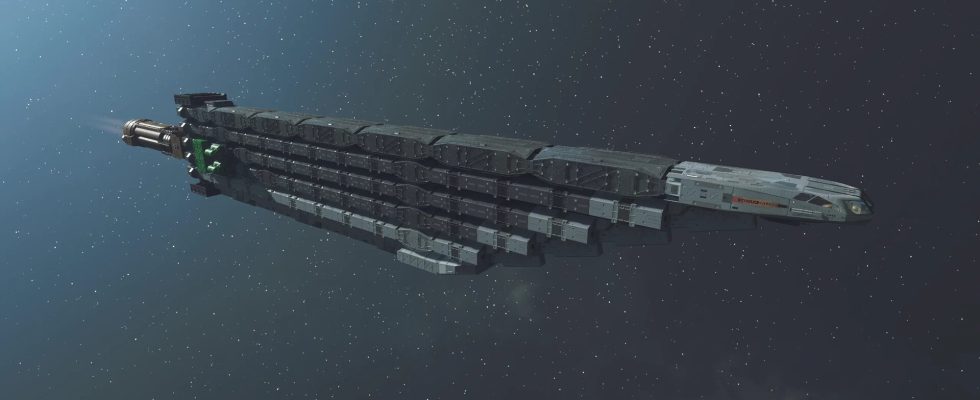 We've seen some wild Starfield ships, but this colossal vessel based on Cloud's Buster Sword from Final Fantasy VII (FF7) really does take the Materia.