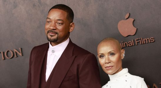 Jada Pinkett Smith and Will Smith on the red carpet