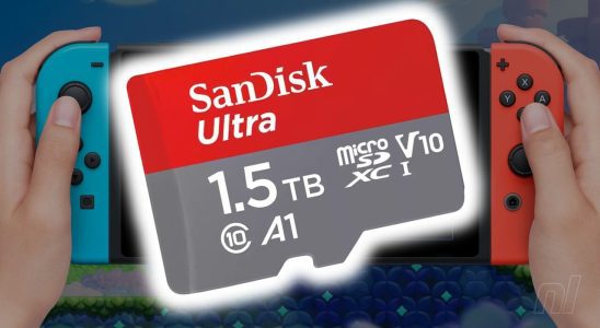 SanDisk lance une puissante carte Micro SD de 1,5 To compatible avec Nintendo Switch