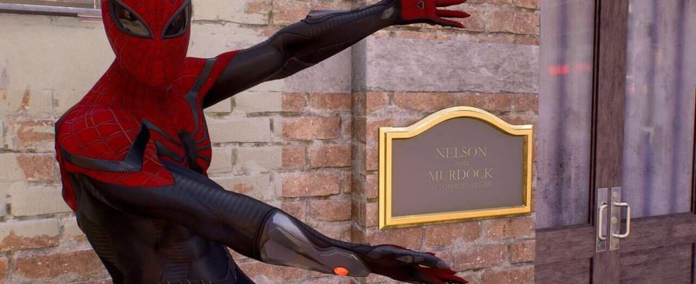Une salle secrète de Spider-Man 2 pourrait faire allusion au DLC Daredevil