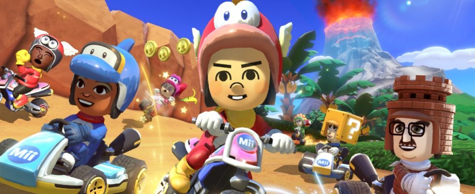 Mario Kart 8 Deluxe obtient de nouveaux costumes de course Mii et un lecteur de musique