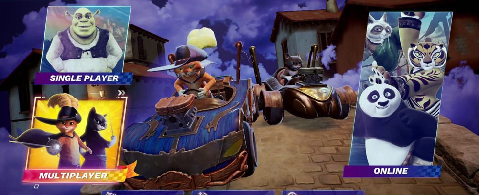 Gameplay de DreamWorks All-Star Kart Racing