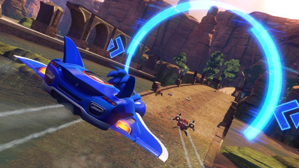 Capture d'écran de Sonic & Sega All-Stars Racing Transformed