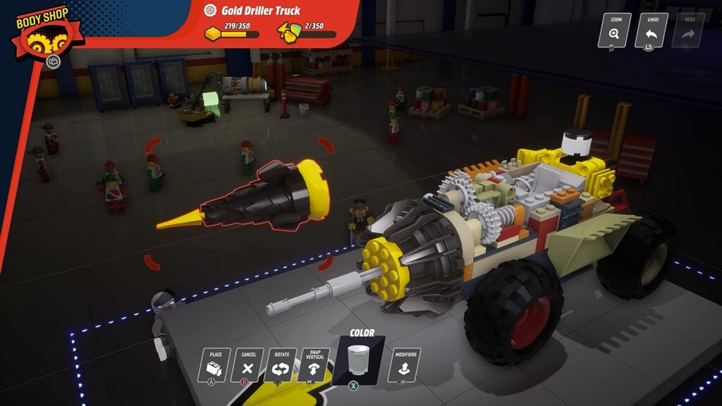 Capture d'écran du lecteur LEGO 2K