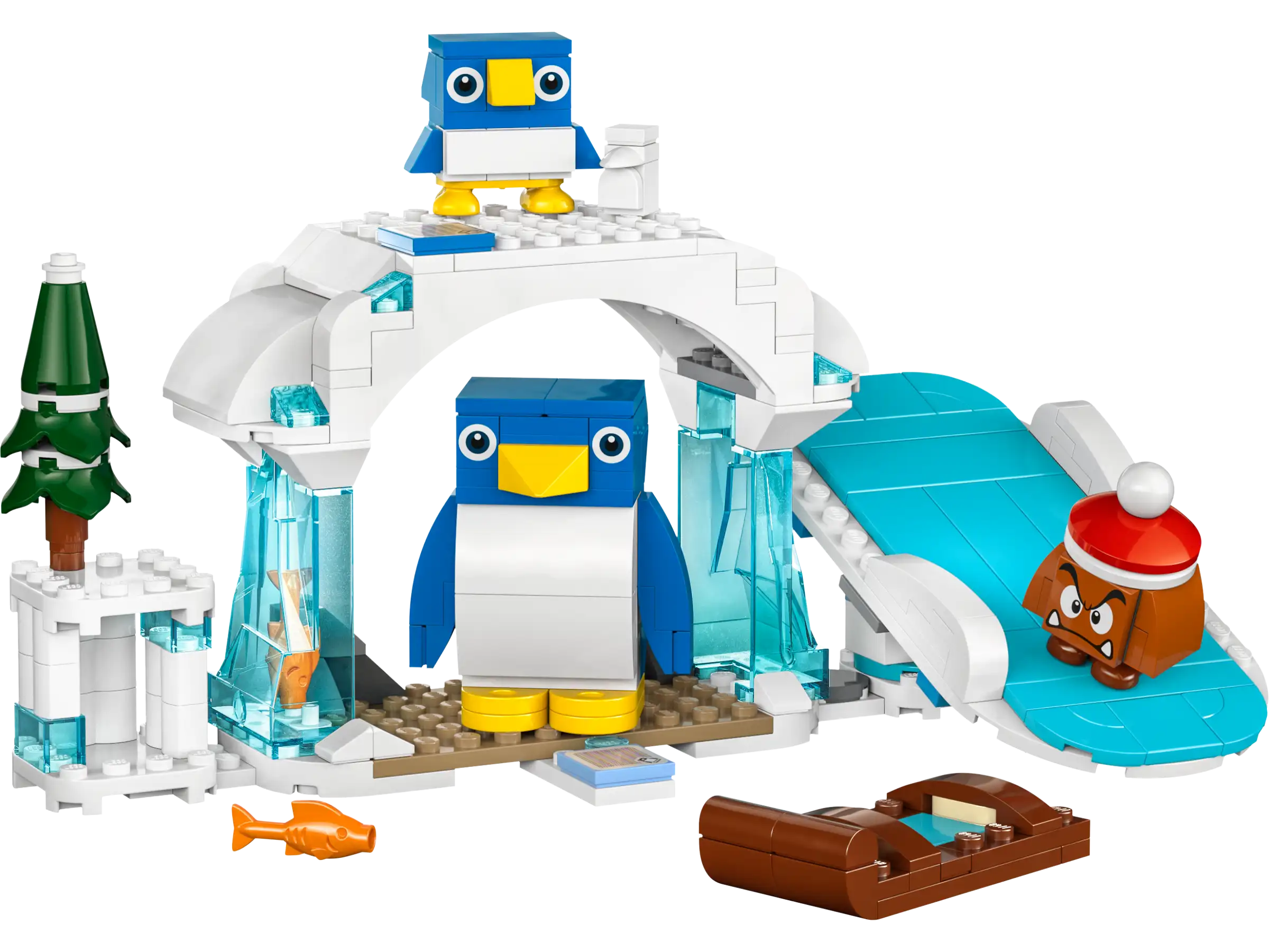 Ensemble d'extension LEGO Super Mario Penguin Family Snow Adventure