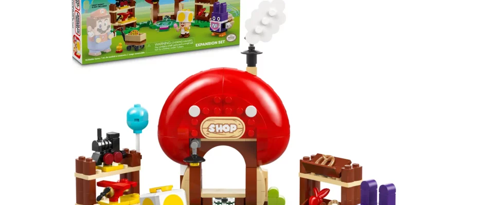 LEGO Super Mario révèle Nabbit chez Toad's Shop et les ensembles d'extension Penguin Family Snow Adventure
