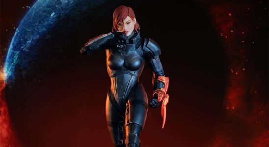 Le commandant Shepard de Mass Effect revit sous la forme d'une statue de collection très détaillée