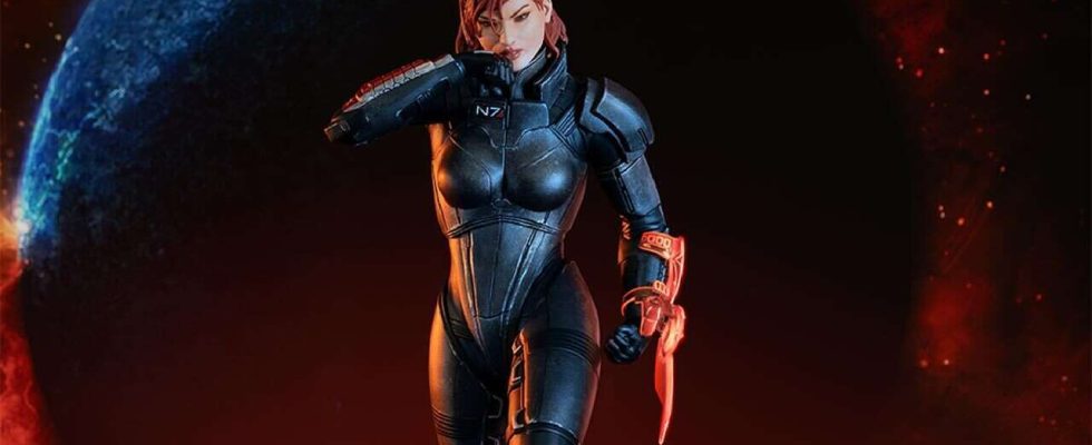 Le commandant Shepard de Mass Effect revit sous la forme d'une statue de collection très détaillée