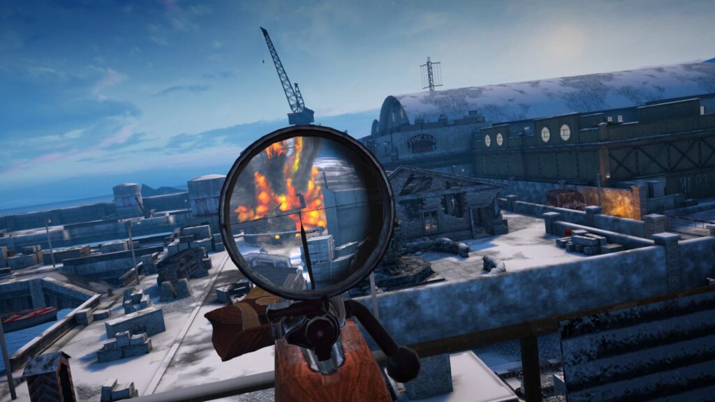 Sniper Elite VR Winter Warrior Capture d'écran 05