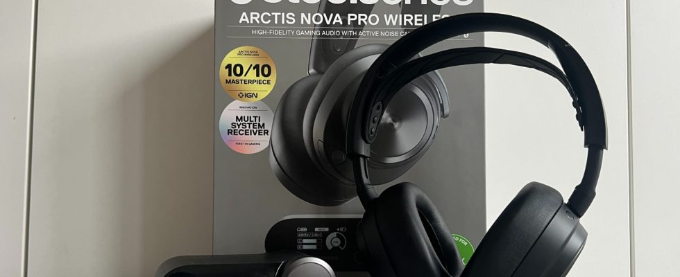 Test de SteelSeries Arctis Nova Pro Wireless – le package complet