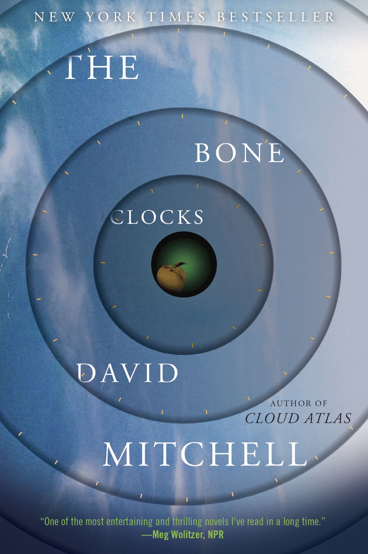 La couverture de The Bone Clocks, de David Mitchell