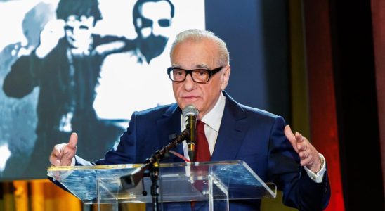 Martin Scorsese at the Robbie Robertson Memorial Concert at The Village Studios on November 15, 2023 in Los Angeles, California.