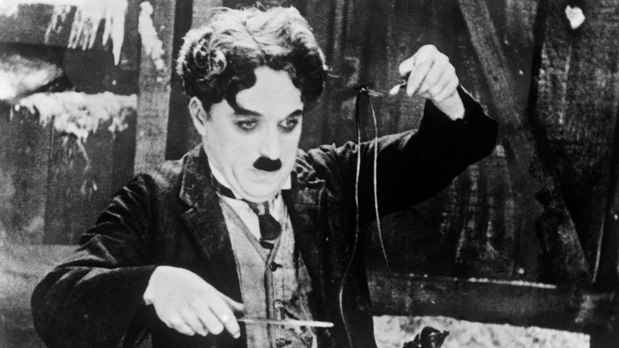 Charlie Chaplin dans La ruée vers l'or (1925)