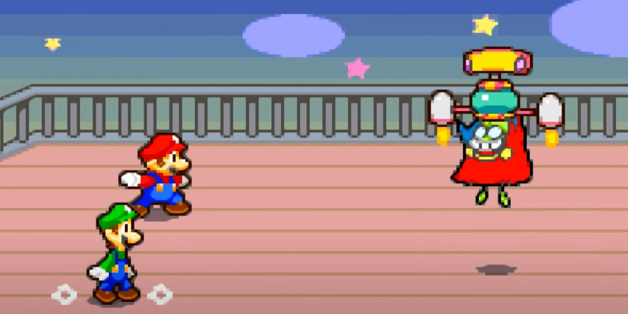 Mario et Luigi affrontent Fawful dans Superstar Saga