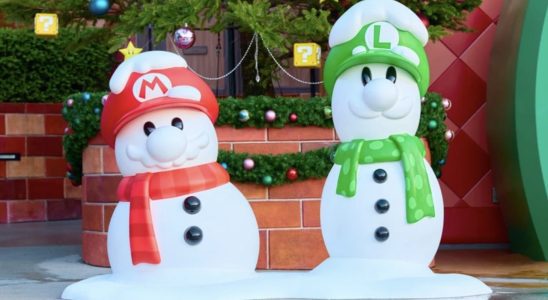 Aléatoire : Super Nintendo World Japan présente de jolies expositions festives