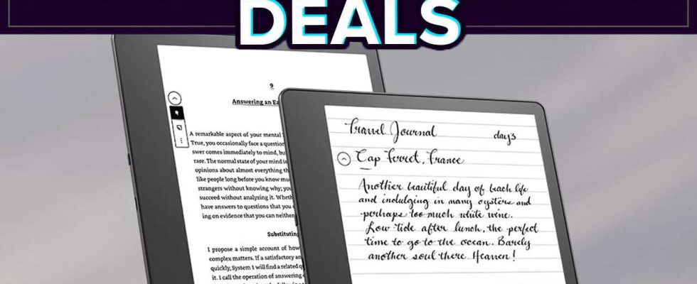 Amazon Kindle Scribe est en vente à bas prix pour le Black Friday