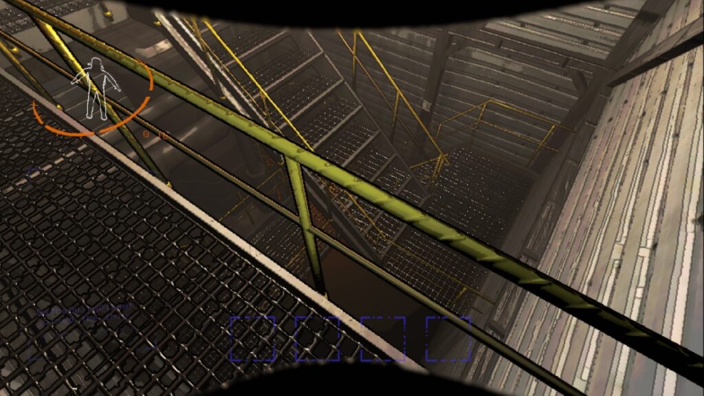 Un escalier en colimaçon dans Lethal Company