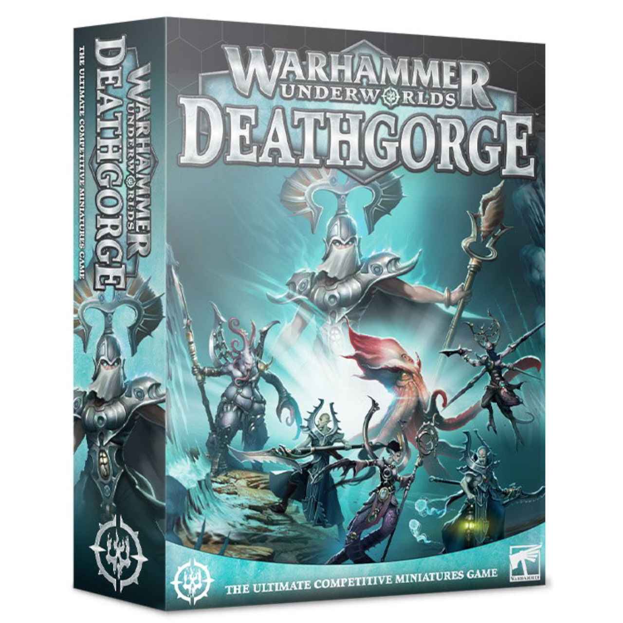 Warhammer Underworlds : Boîte Deathgorge sur fond uni