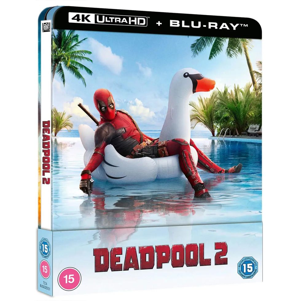 Marvel's Deadpool 2 - Steelbook lenticulaire 4K Ultra HD exclusif pour Zavvi (Blu-ray inclus)