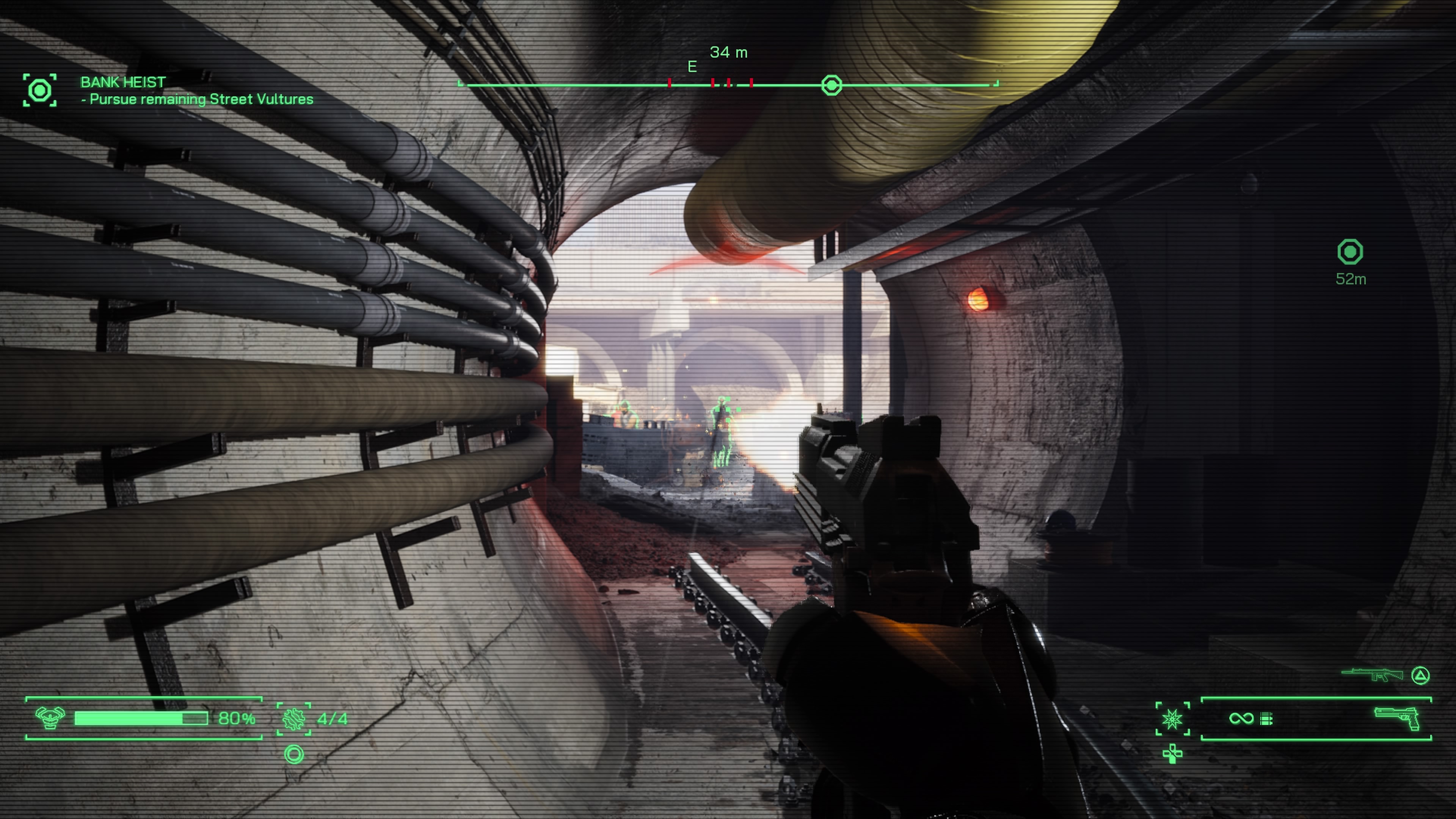Capture d'écran de Robocop Rogue City PS5