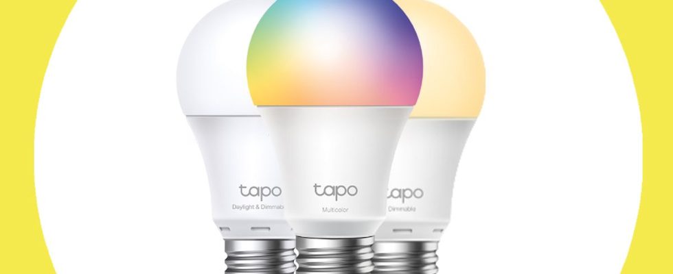 Les ampoules intelligentes Tapo sont à moitié prix pour le Black Friday