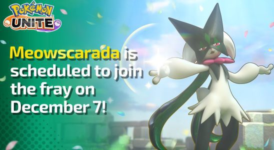 Meowscarada rejoint Pokemon Unite en décembre