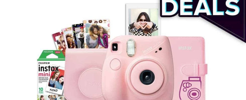 Profitez d'une excellente offre sur les appareils photo Fujifilm Instamax pour le Black Friday et créez des souvenirs