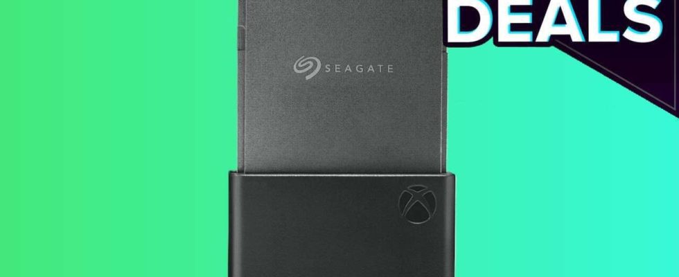 Les cartes d'extension de stockage Seagate Xbox Series X bénéficient de réductions importantes pour le Black Friday