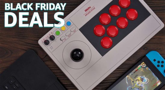 8BitDo Arcade Stick pour Switch et PC bénéficie d'une réduction rare pour le Black Friday