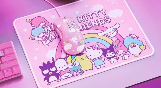 Le pack de souris de jeu Hello Kitty Razer est en vente pour le Cyber ​​​​Monday