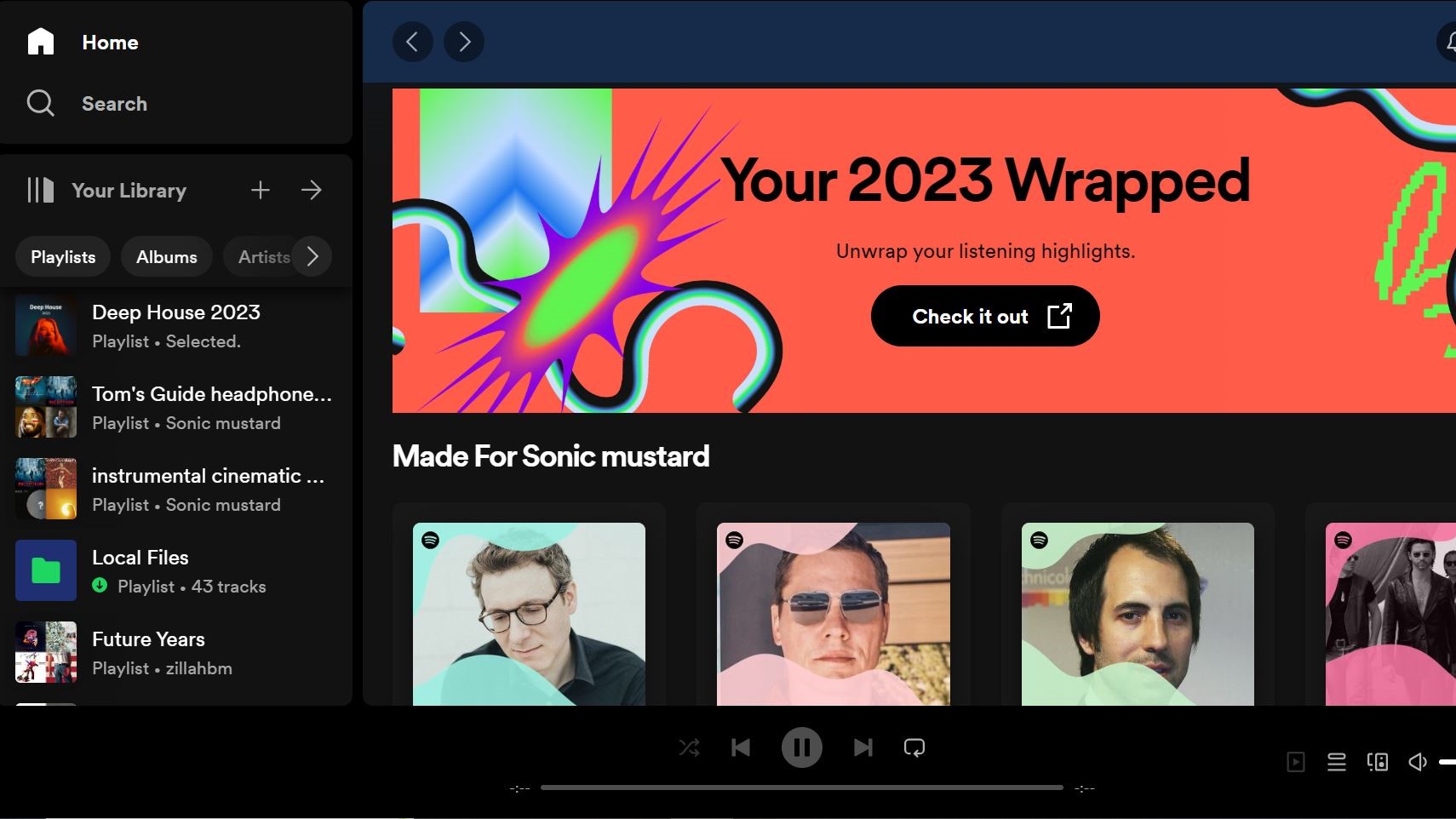 Spotify terminé 2023