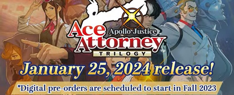 Date de sortie de Ace Attorney Trilogy, nouvelle bande-annonce