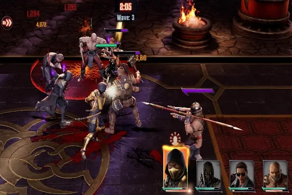 Mortal Kombat : gameplay d'assaut