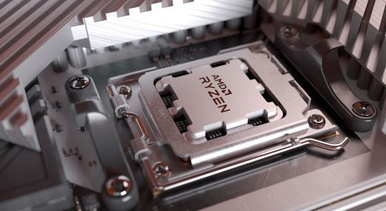 AMD Zen 4 AM5 socket photograph