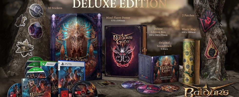 Annonce de l'édition physique Deluxe de Baldur's Gate III