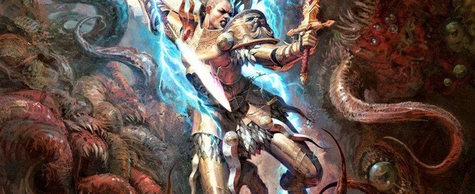 Warhammer Age of Sigmar - Yndrasta The Celestial-Spear keyart