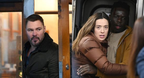 Ruzek and Burgess cropped together in Chicago P.D.
