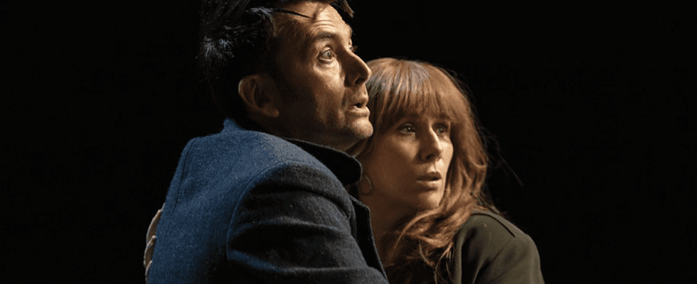 David Tenant and Catherine Tate in Doctor Who: The Star Beast