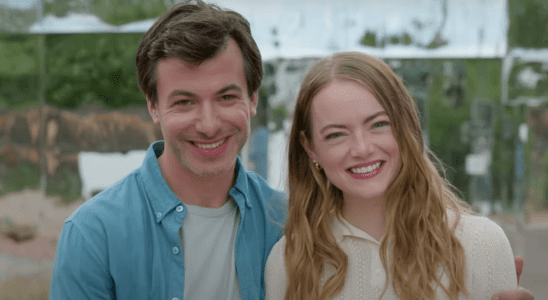 Nathan Fielder and Emma Stone in The Curse