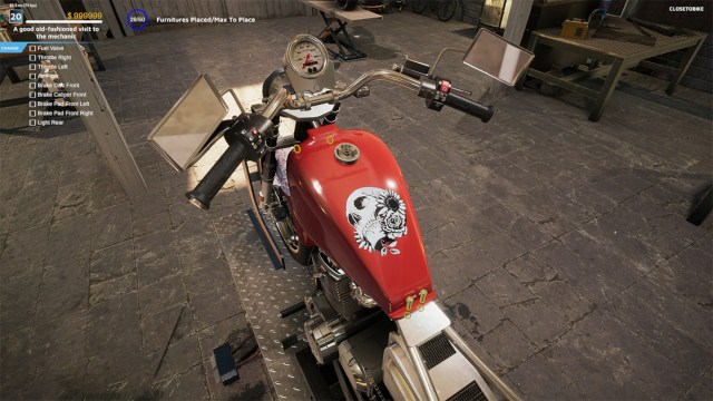 simulateur de mécanicien de moto 2021